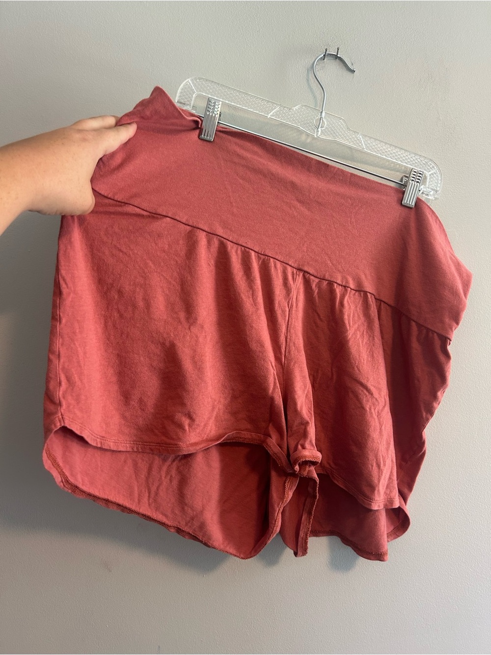 Old navy maternity xl rust pink High-Waist Lounge Shorts